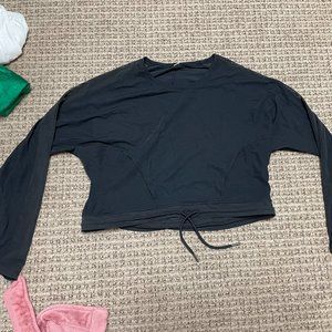 Lululemon cropped long sleeve